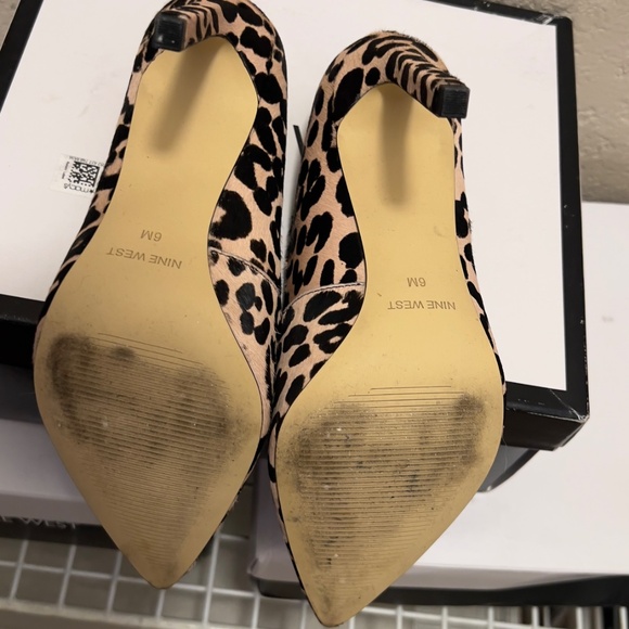 Nine West TatianaP5 Pumps in Pink Multi Pony - SZ6 -sexy! - Picture 4 of 12